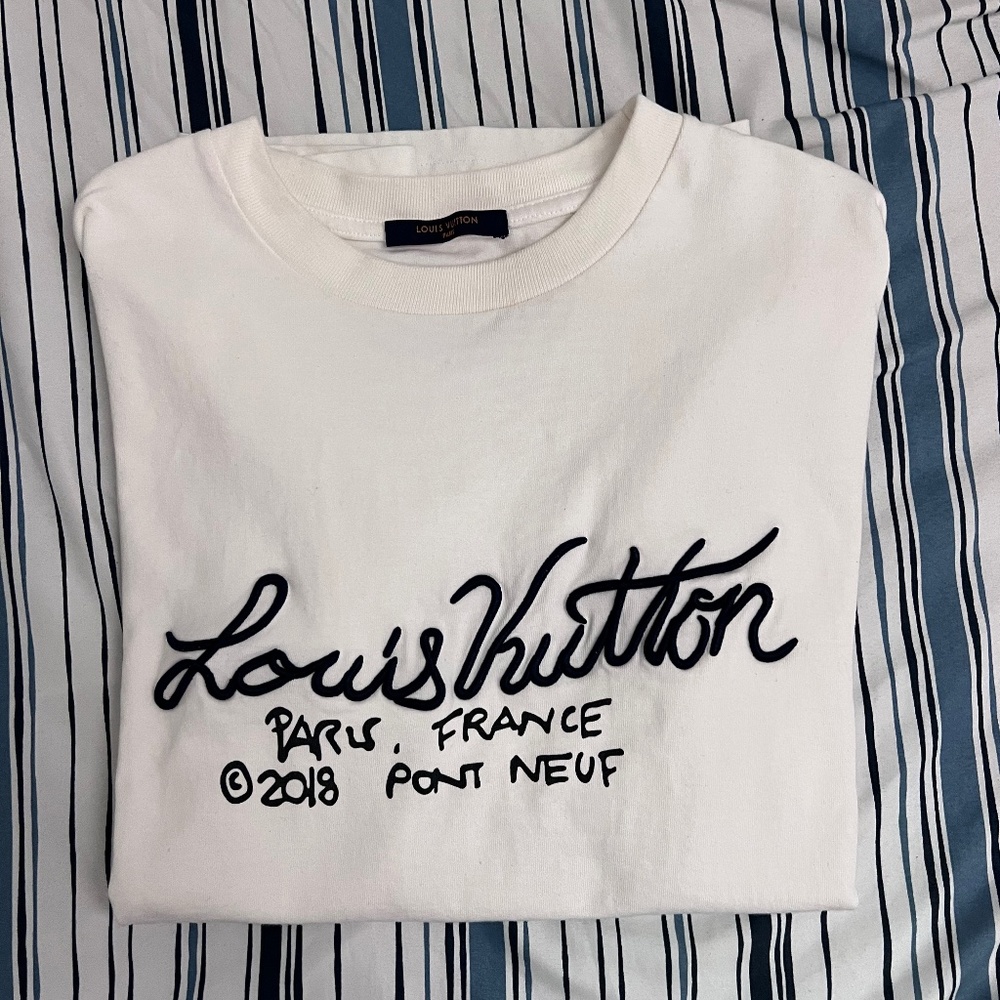Men Louis Vuitton Virgil Collab Size Medium